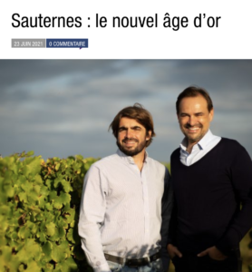 Sauternes : le nouvel âge d’or